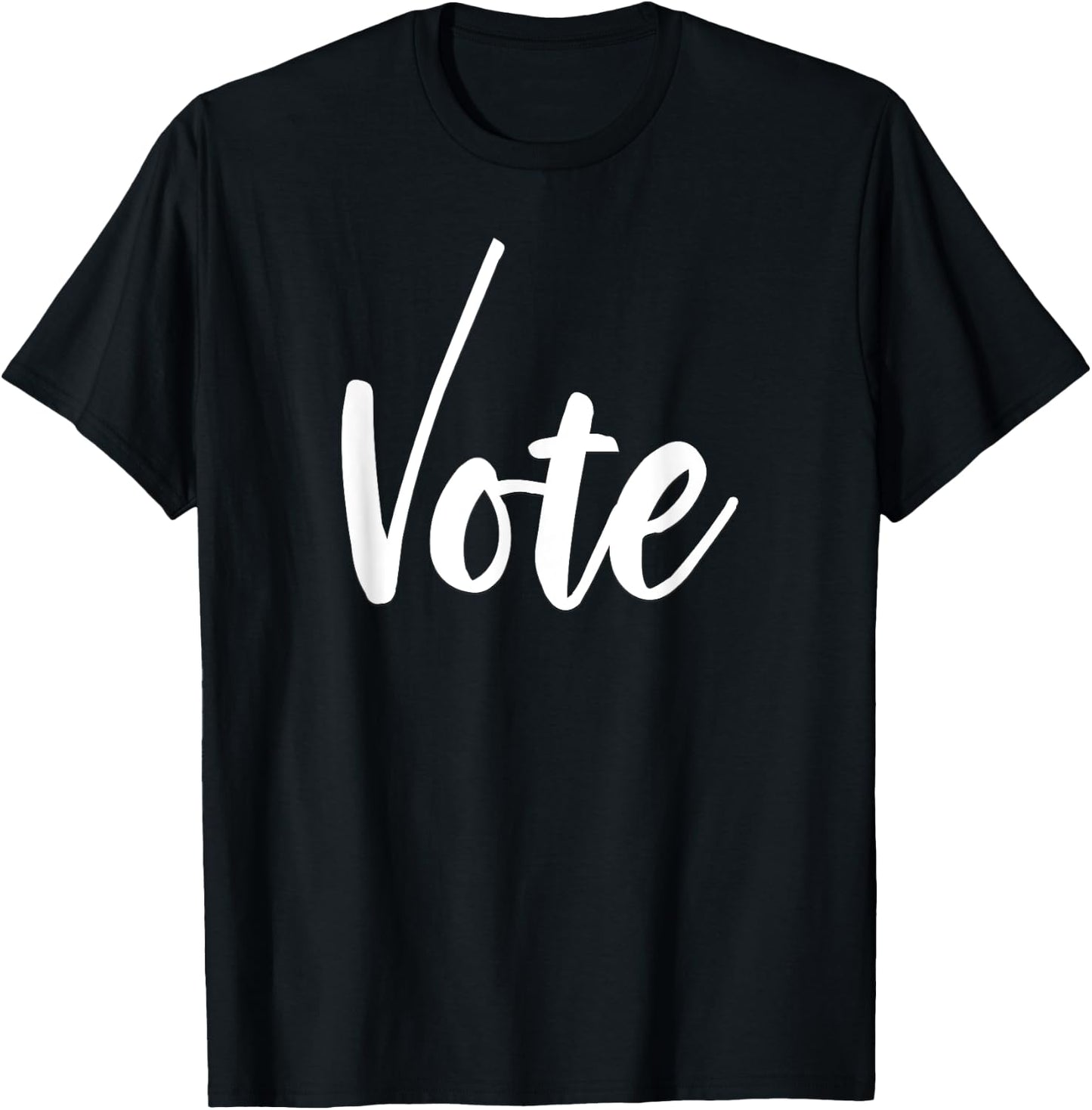 VOTE Political Election November Check Mark T-Shirt - T-Shirt | Black