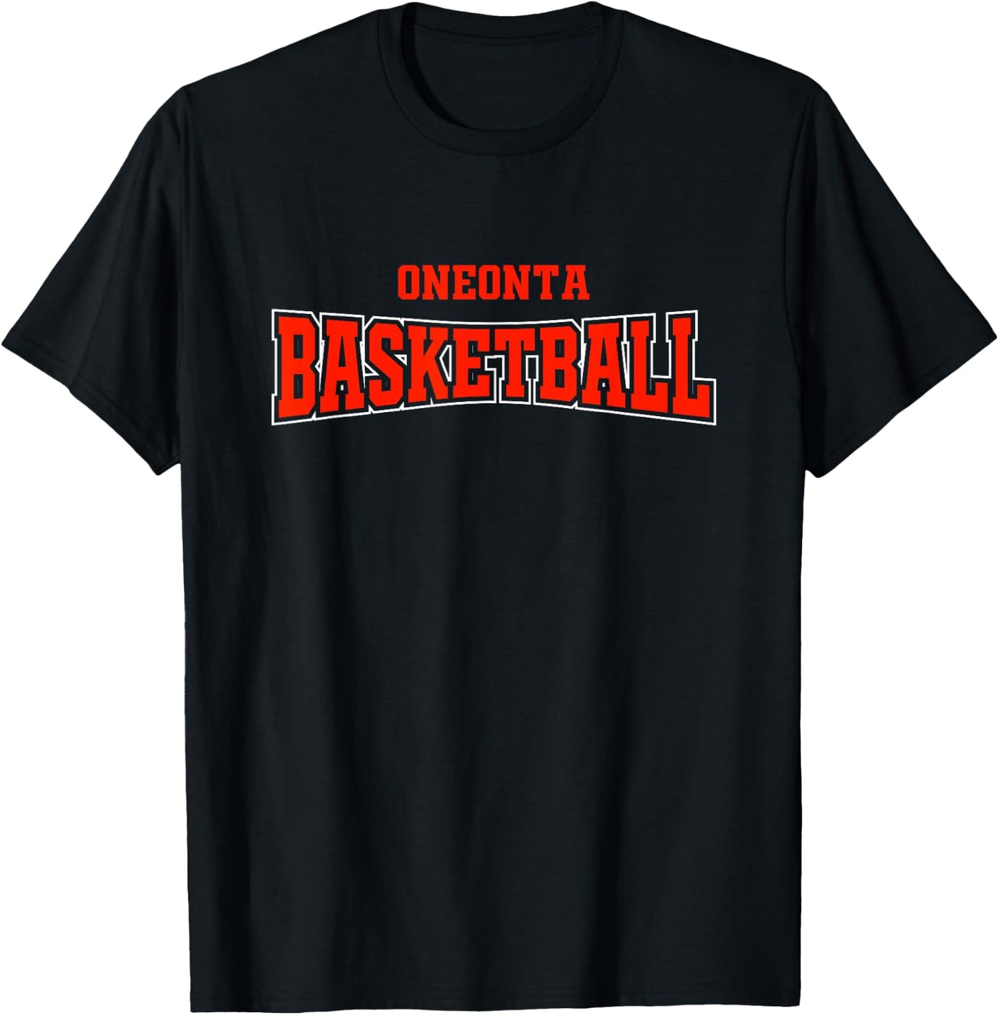 Oneonta High School Basketball Warp HS T-Shirt - T-Shirt | Black
