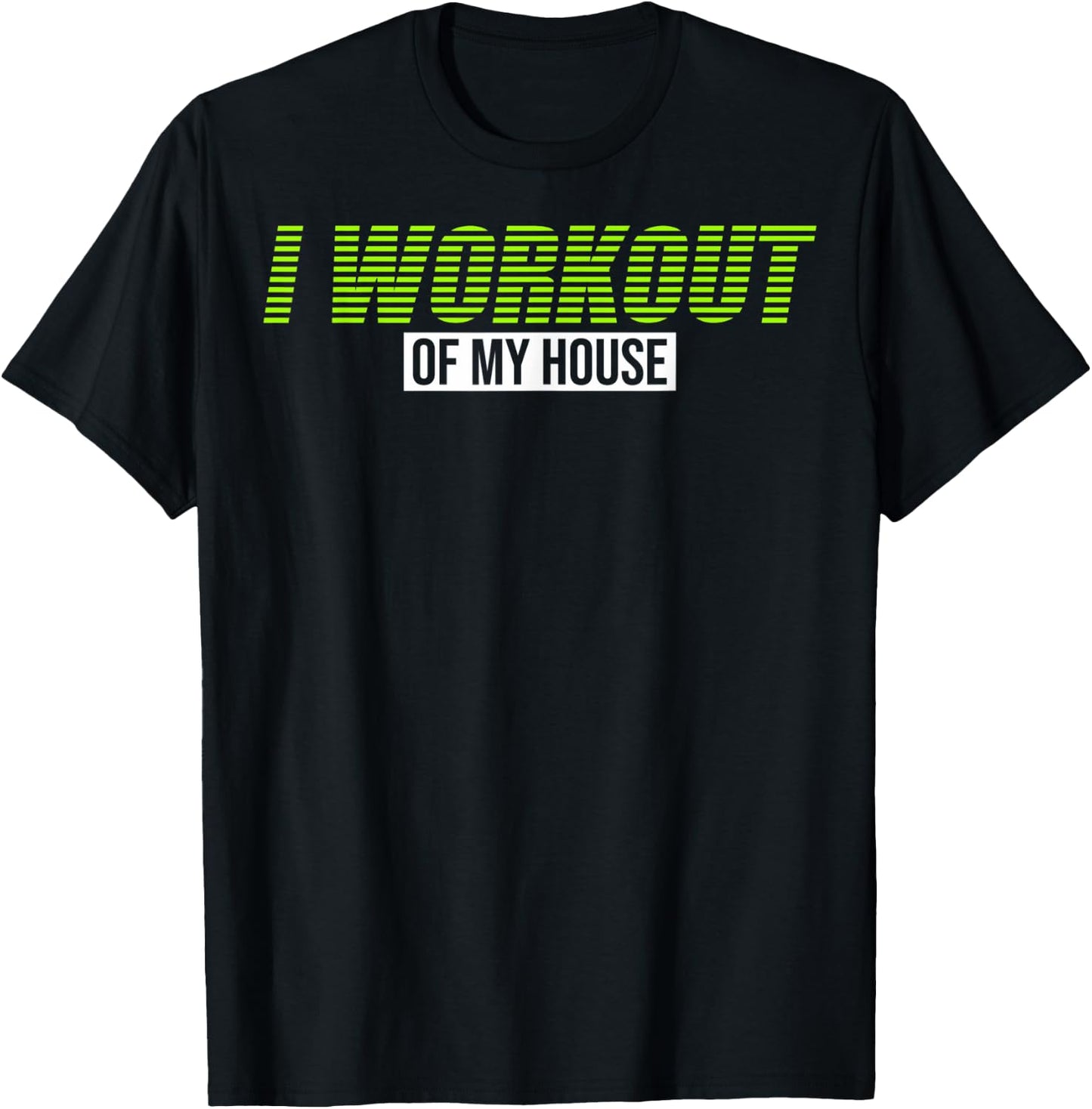 Gym Lovers I Workout Of My House Gym Teachers Gym Rats Women Kids T-Shirt - T-Shirt | Black