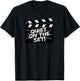Quiet on the Set! Clapperboard T-Shirt - T-Shirt | Black
