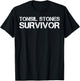 Tonsil Stones Survivor T-Shirt - T-Shirt | Black