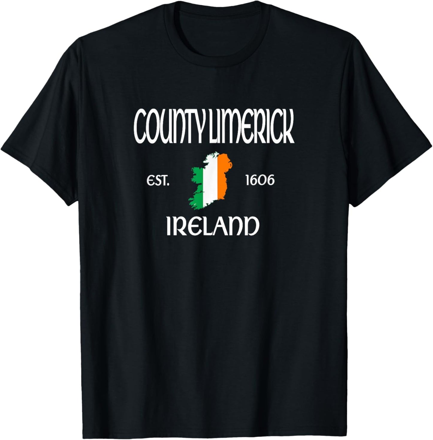 County Limerick Ireland T-Shirt - T-Shirt | Black