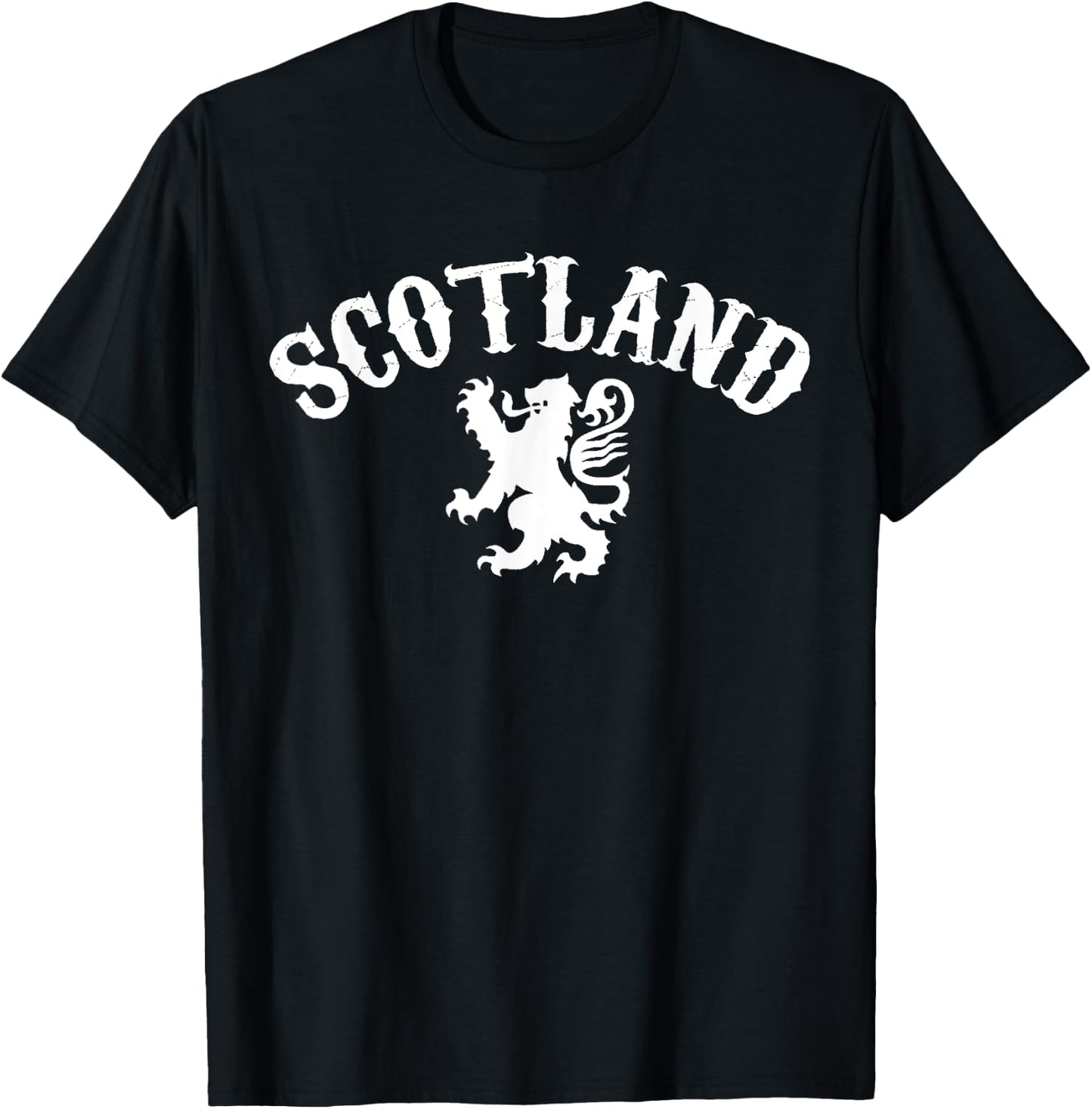 Scotland Scottish Lion T-Shirt - T-Shirt | Black