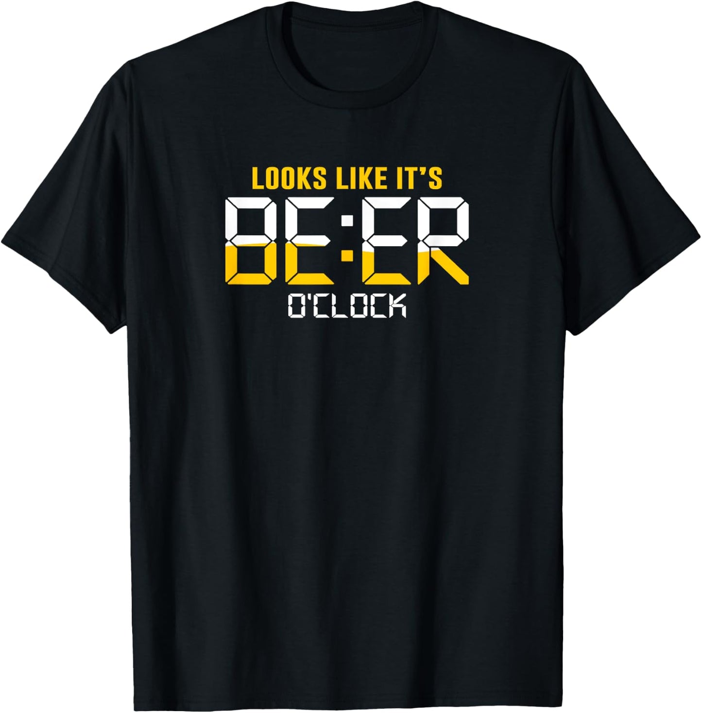 "Looks wie es ist Bier Zhr betrunken BE: ER Funny Party" T-Shirt - T-Shirt | Black