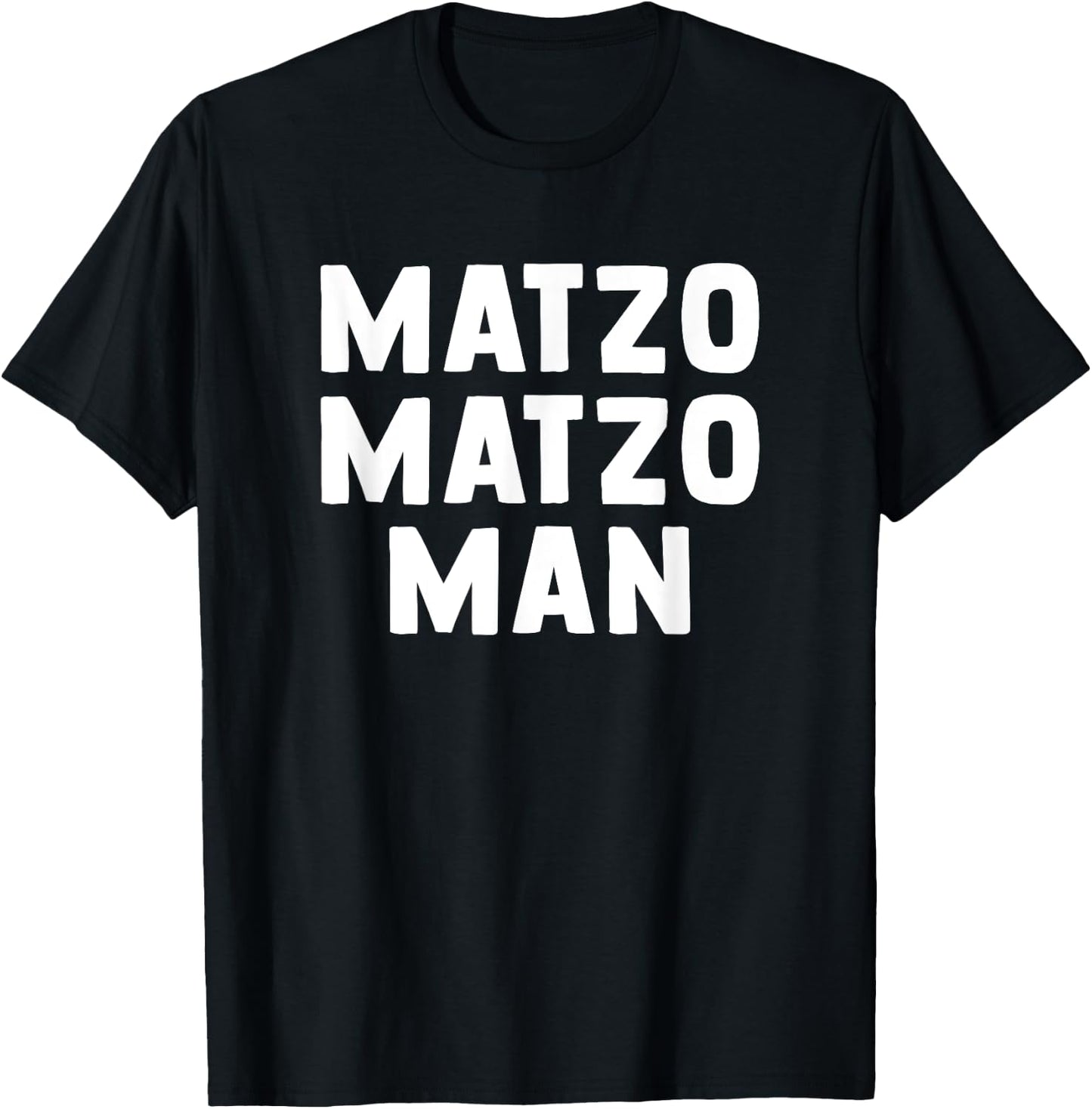 Matzo Matzo Man T-Shirt - T-Shirt | Black