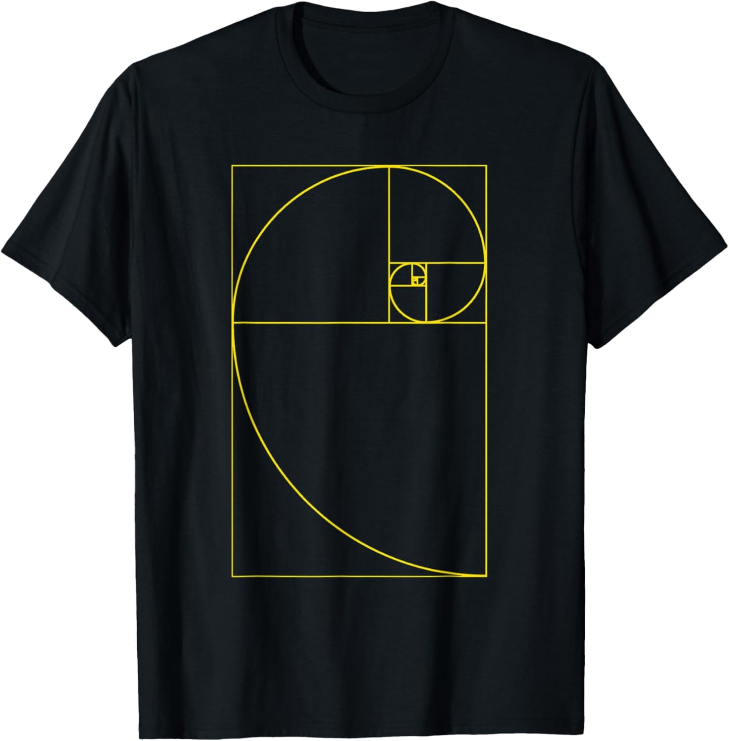 Golden Ratio Fibonacci Equation numbers mathematics god geek T-Shirt - T-Shirt | Black