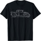 Vintage Hot Rod Rat Street Fink Steampunk Car Funny Men Gift T-Shirt - T-Shirt | Black