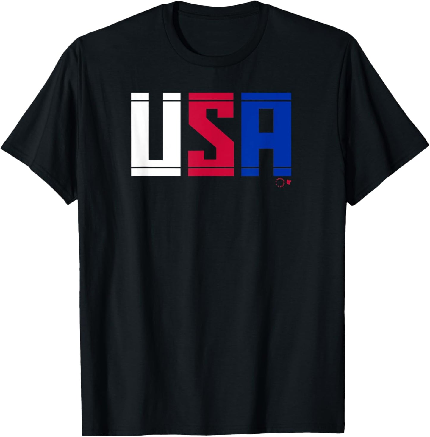 Aubrey Kingsbury Name & Number on Back - USWNT Soccer USA T-Shirt - T-Shirt | Black