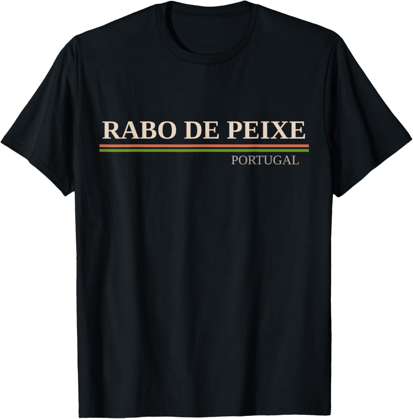 Rabo de Peixe Portugal T-Shirt - T-Shirt | Black