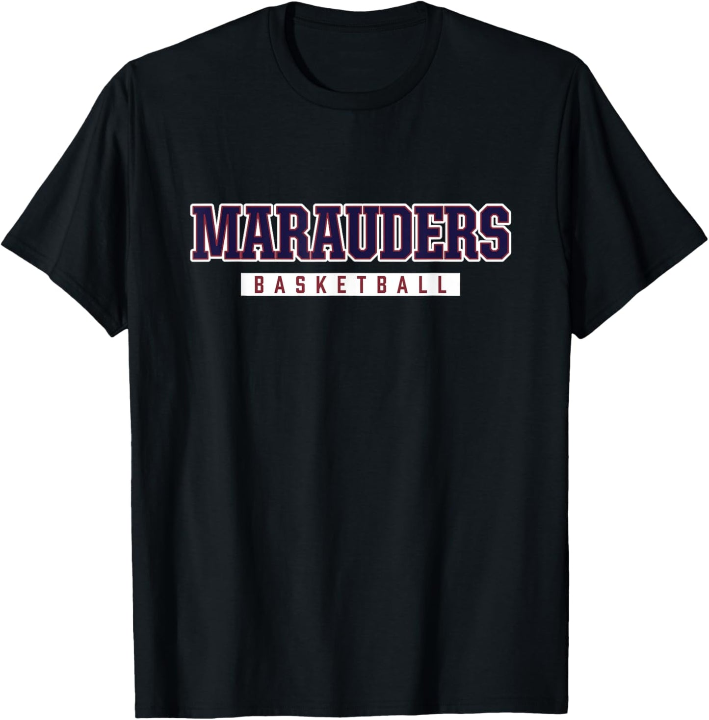 Marauders Basketball Belmont High School T-Shirt - T-Shirt | Black