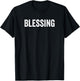 Blessing in Disguise Funny Halloween 2019 Party Pun T-Shirt - T-Shirt | Black