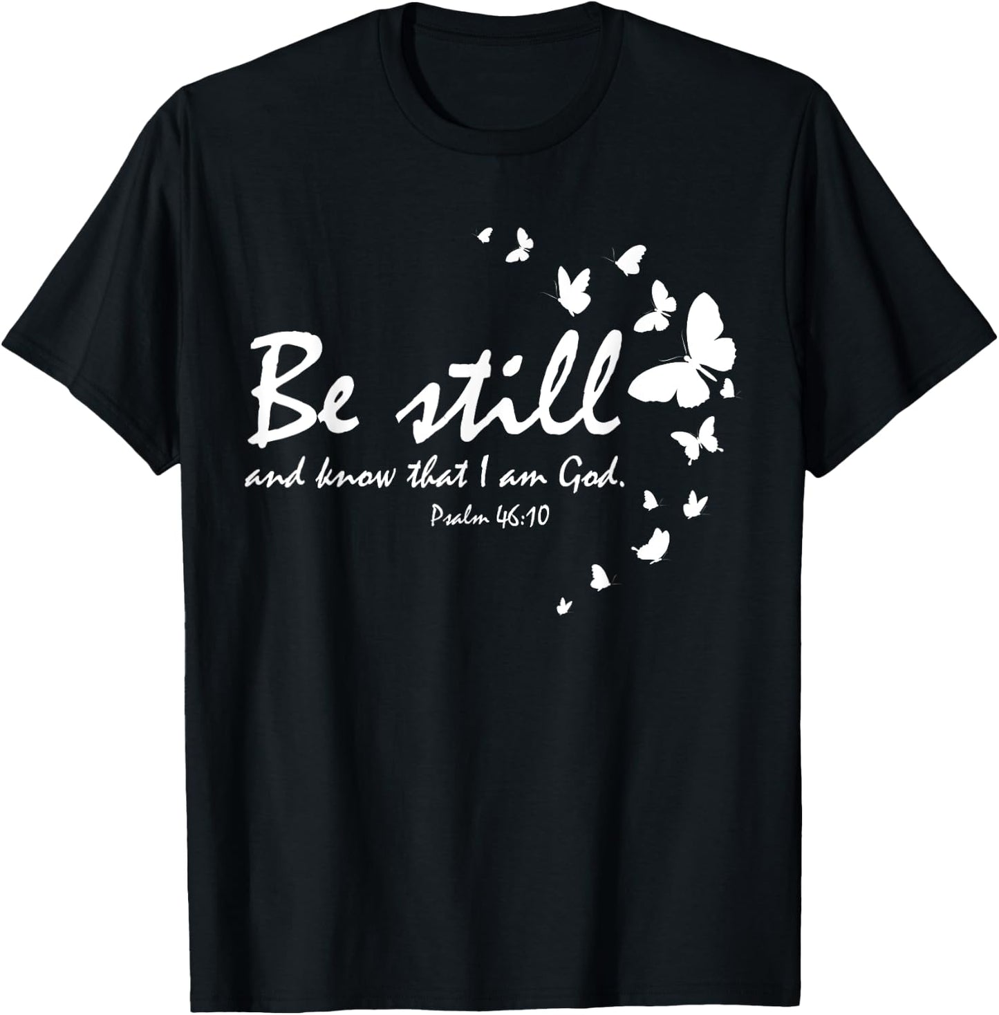 Christian Gift Women Mom Her Wife Girls Kids Religious Verse T-Shirt - T-Shirt | Black