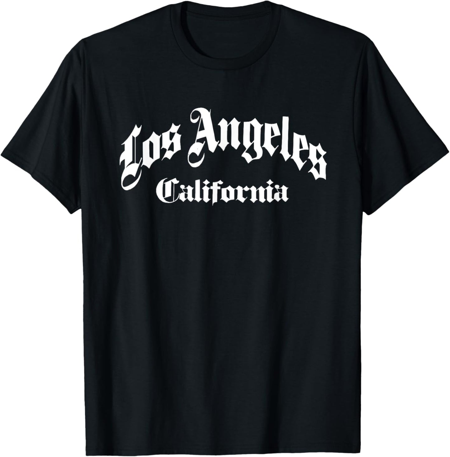 Los Angeles - California - Old School Design - Classic T-Shirt - T-Shirt | Black