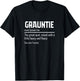Funny Grauntie Definition | Niece Nephew | Aunt Auntie Women T-Shirt - T-Shirt | Black