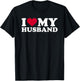 I love my husband T-Shirt - T-Shirt | Black