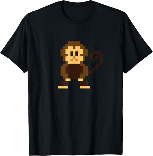 Pixelated Cheeky Monkey