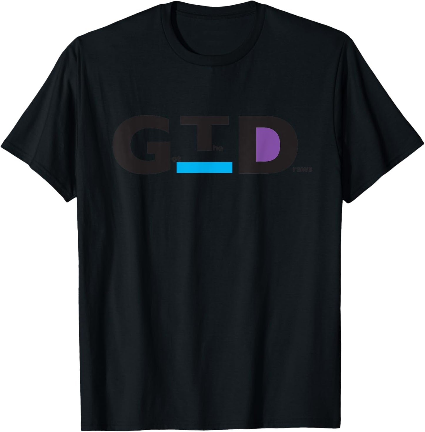 GTD Got The Draws 90s Style T-Shirt - T-Shirt | Black