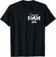Senior Mom 2025 Soccer Class Of 2025 Graduation T-Shirt - T-Shirt | Black