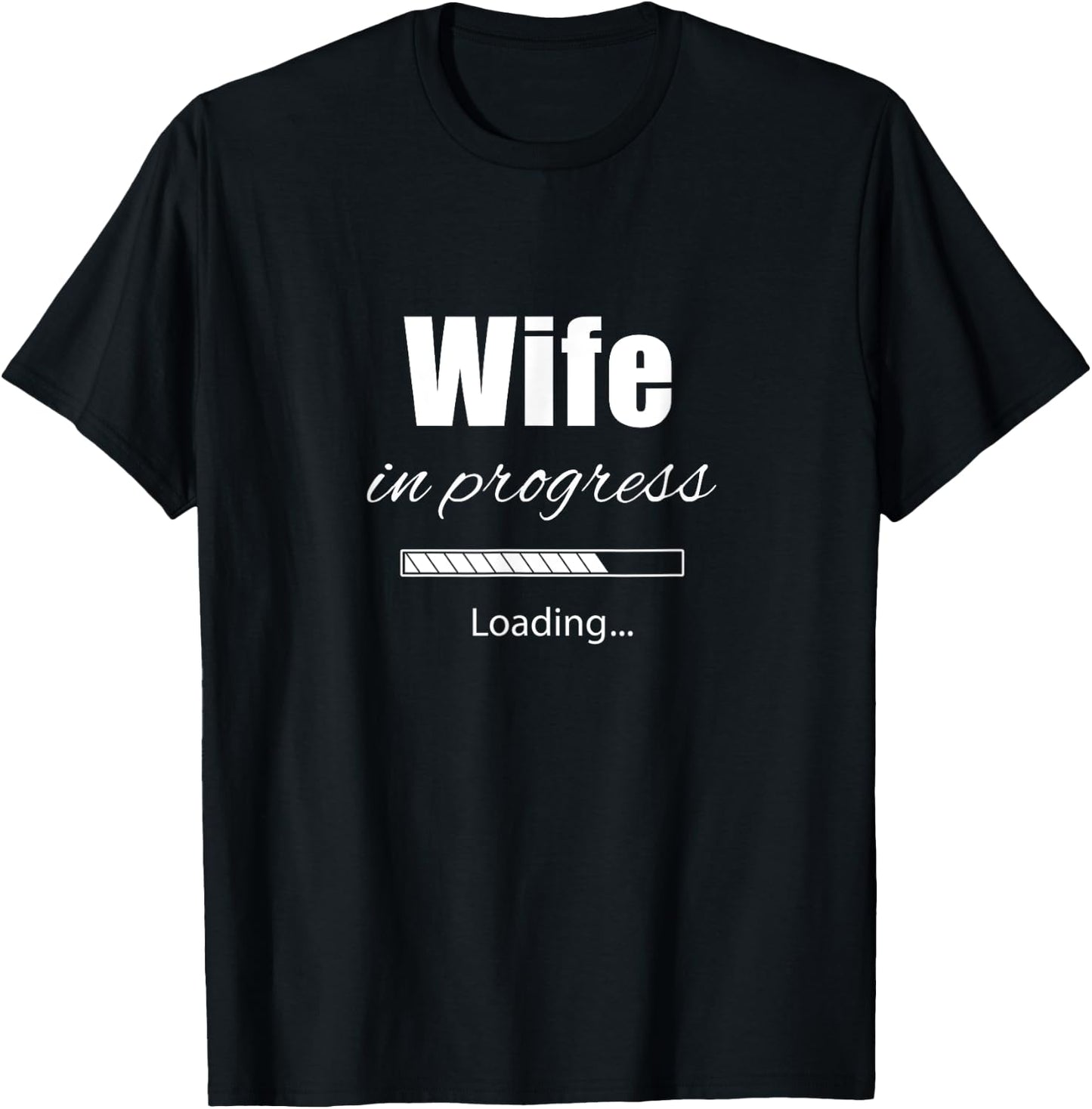 Engaged Soon To Be Married Getting Hitched Wedding Bride T-Shirt - T-Shirt | Black