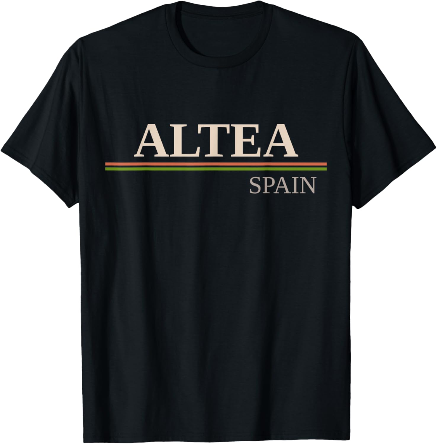 Altea Spain T-Shirt - T-Shirt | Black
