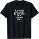Charles Spurgeon Quote A Living God Faith Christian Jesus T-Shirt - T-Shirt | Black