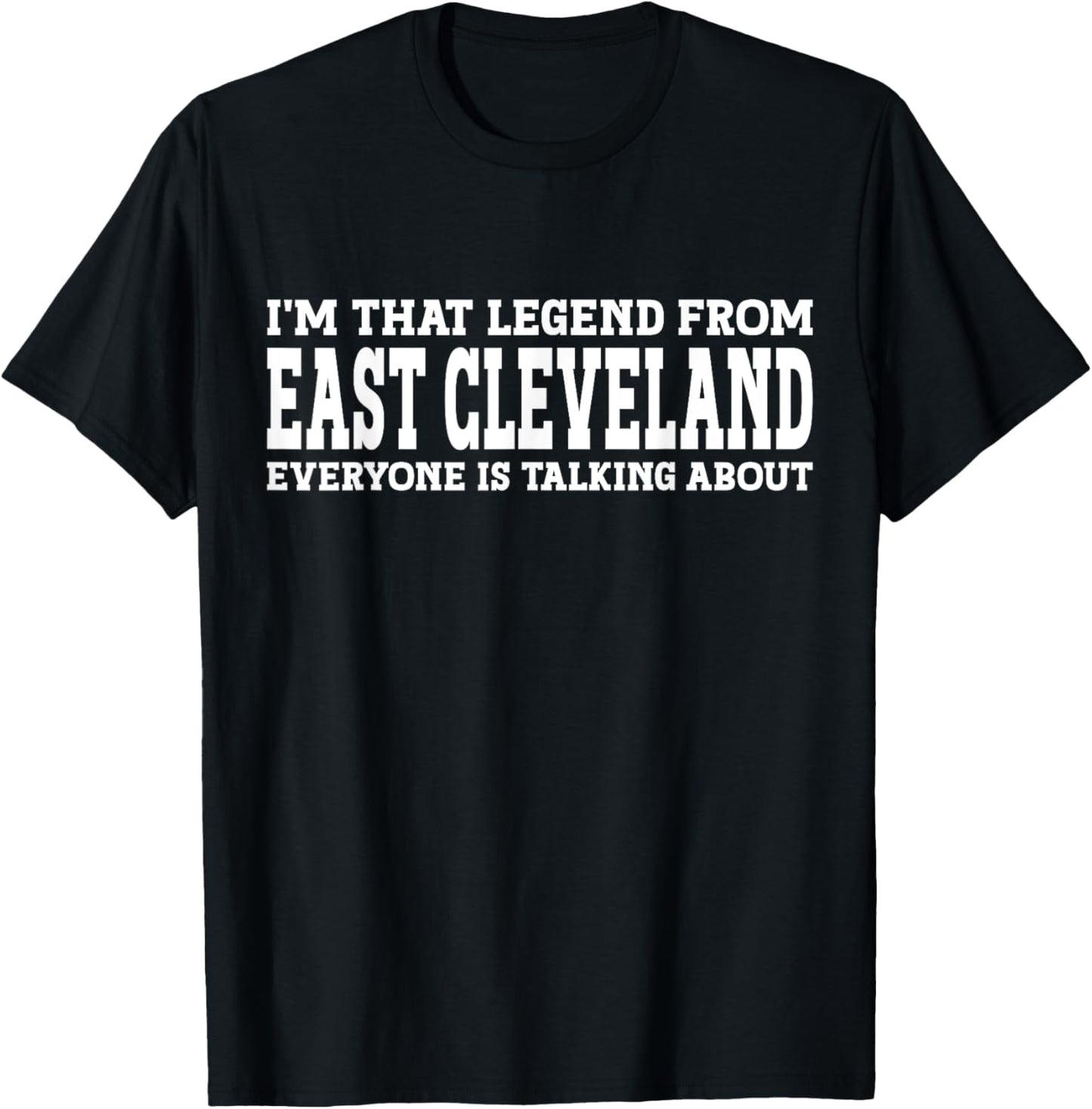 East Cleveland Hometown TN Tennessee City East Cleveland T-Shirt - T-Shirt | Black
