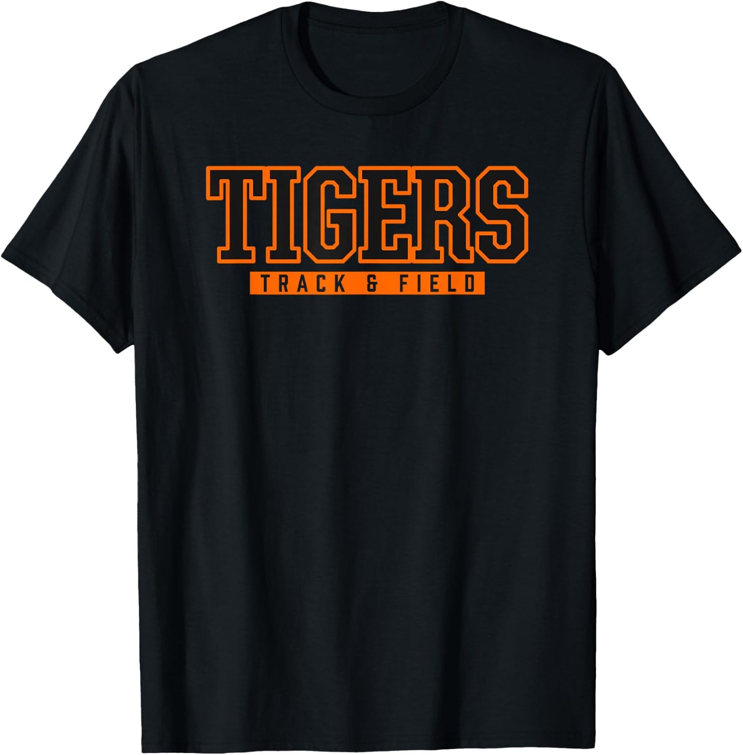 Technical Tigers Track & Field T-Shirt - T-Shirt | Black