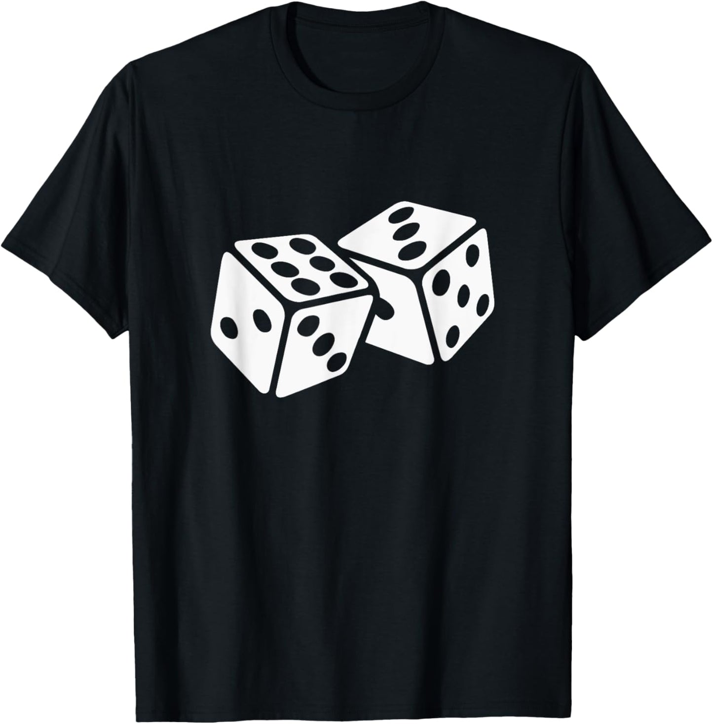 Board Game Dice T-Shirt - T-Shirt | Black