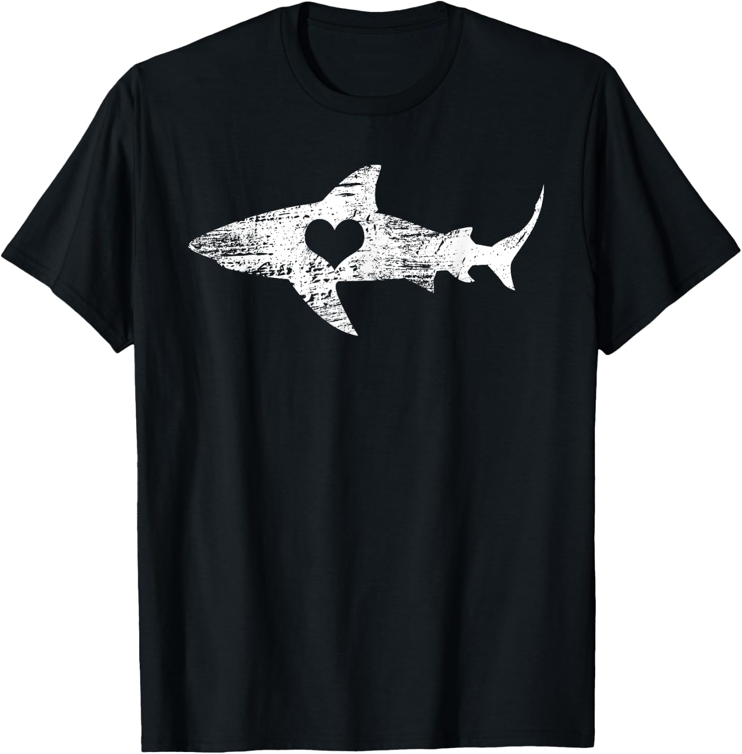 Hai Motiv Taucher Geschenk | Weier Hai Liebhaber Shark Diver - Men's Black Small Classic Fit Short Sleeve T-Shirt - T-Shirt | Black