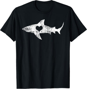 Hai Motiv Taucher Geschenk | Weier Hai Liebhaber Shark Diver - Men's Black Small Classic Fit Short Sleeve T-Shirt - T-Shirt | Black