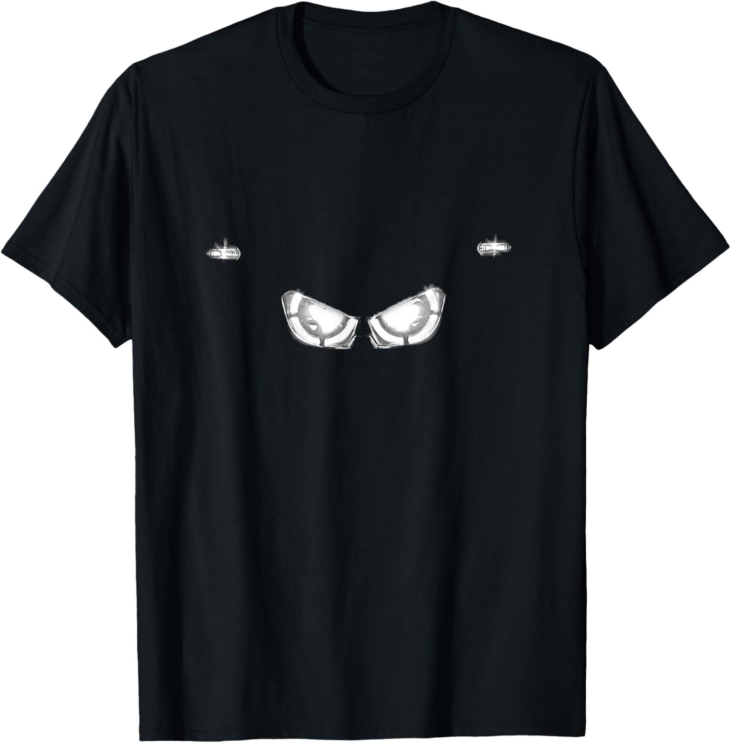 Africa Twin Bike Lights T-Shirt - T-Shirt | Black