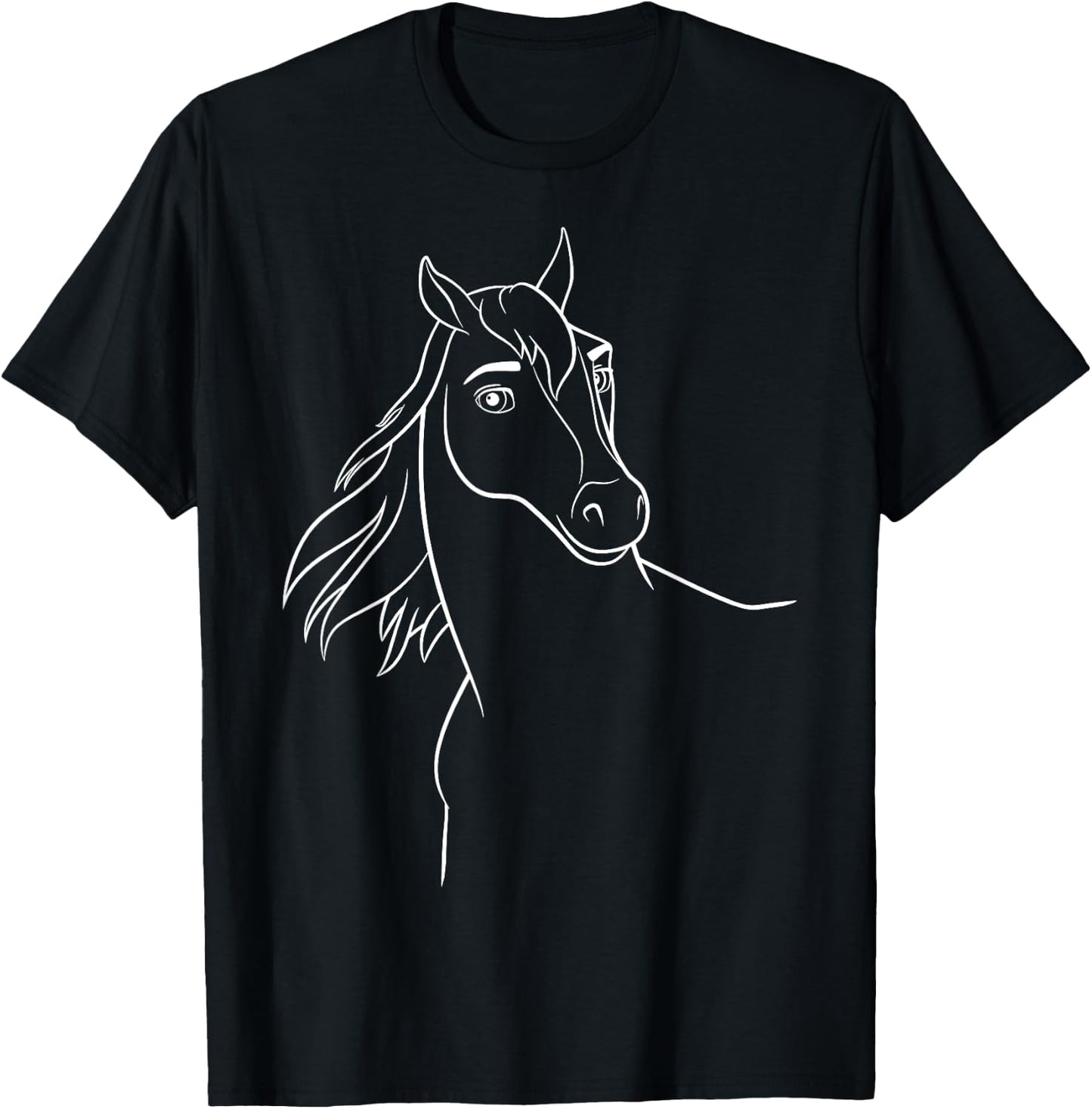 DreamWorks Spirit Riding Free Freedom T-Shirt - T-Shirt | Black