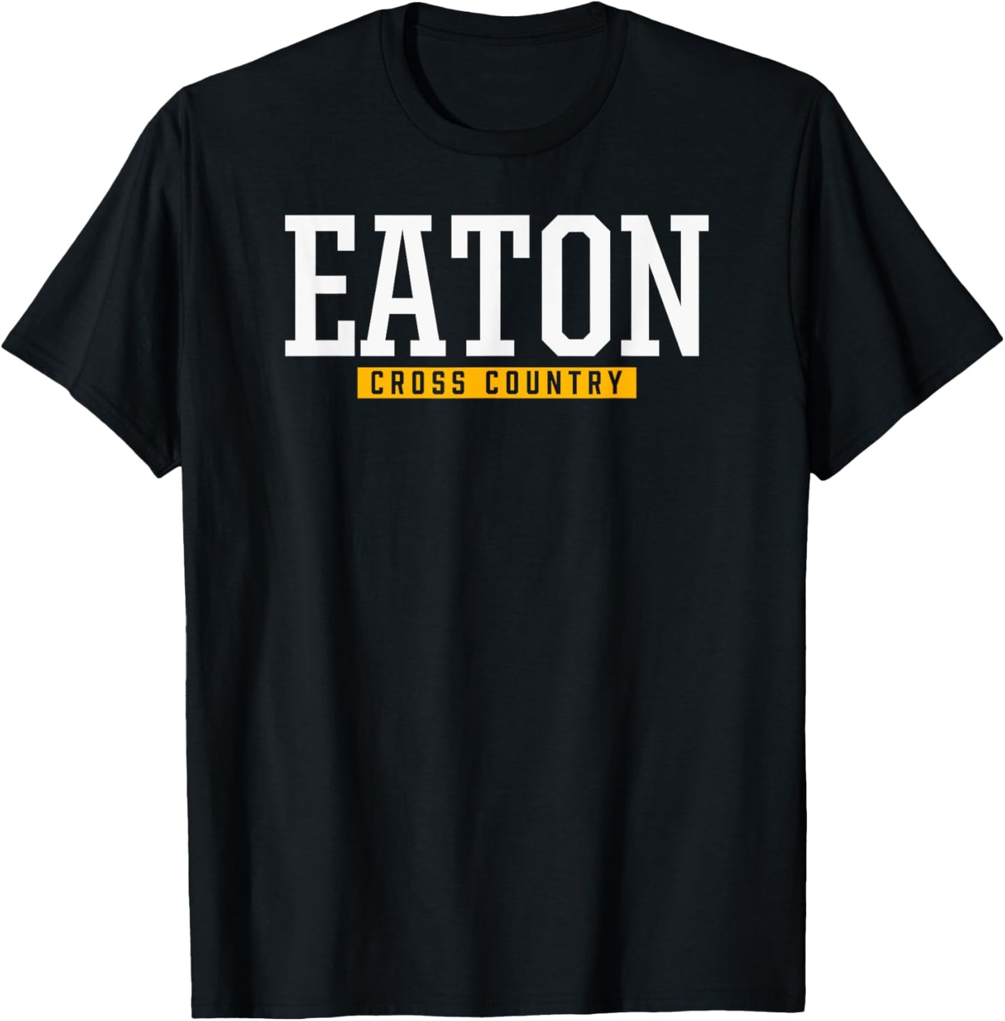 Eaton High School Cross Country T-Shirt - T-Shirt | Black