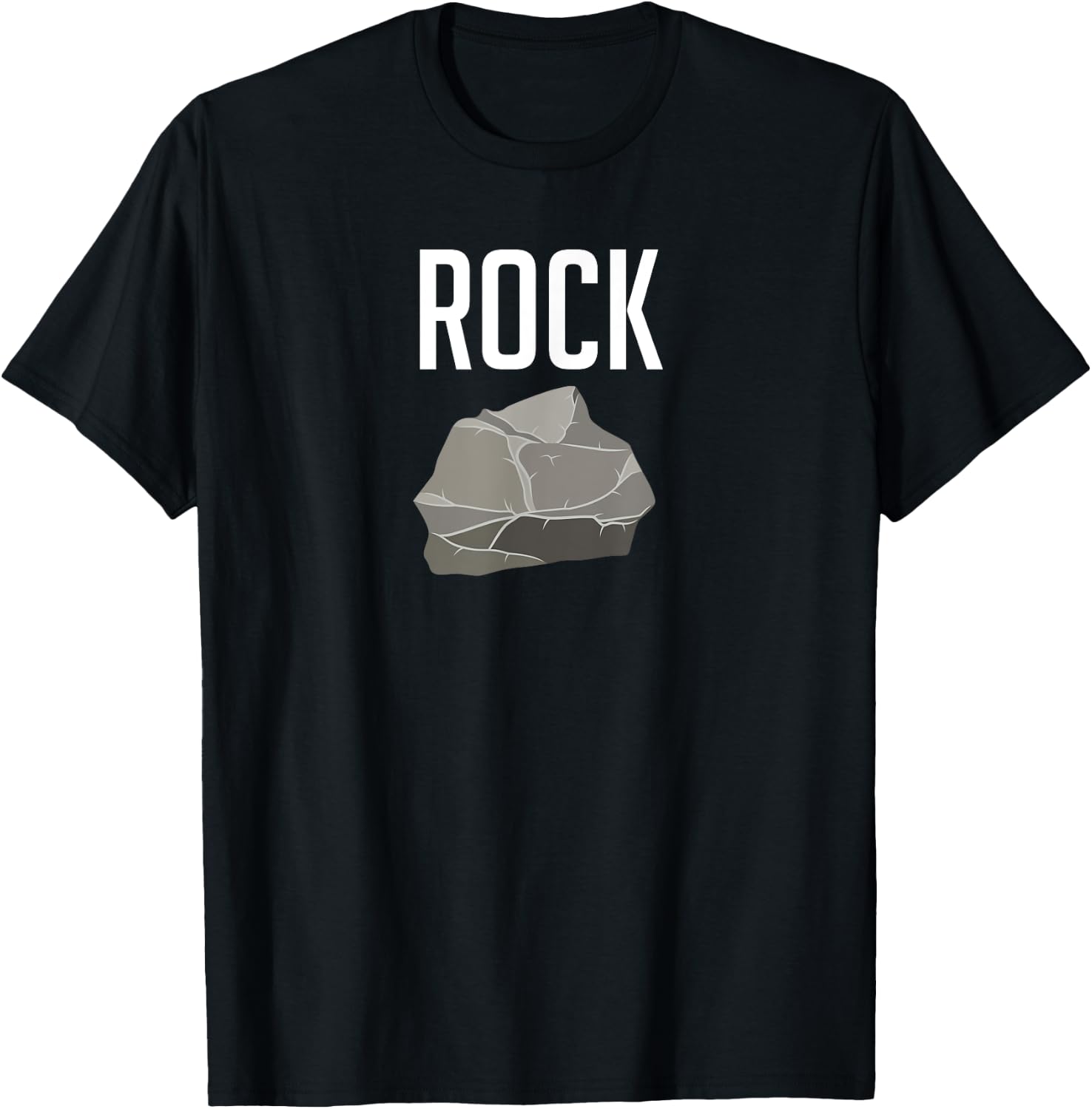 Funny Matching Rock Paper Scissors Halloween Costume T-Shirt - T-Shirt | Black