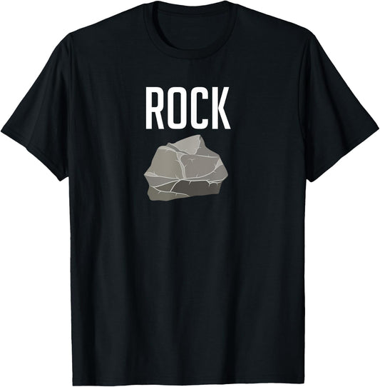 Funny Matching Rock Paper Scissors Halloween Costume T-Shirt - T-Shirt | Black