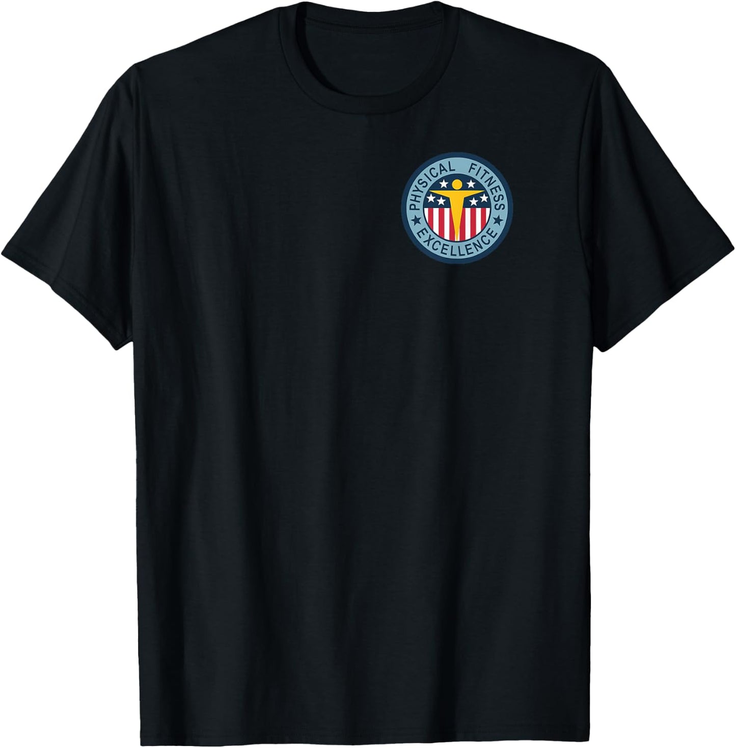 Physical Fitness Badge - US Army T-Shirt - T-Shirt | Black