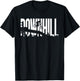 Downhill Silhouette - Downhill Rider Mountainbike Rider MTB T-Shirt - T-Shirt | Black