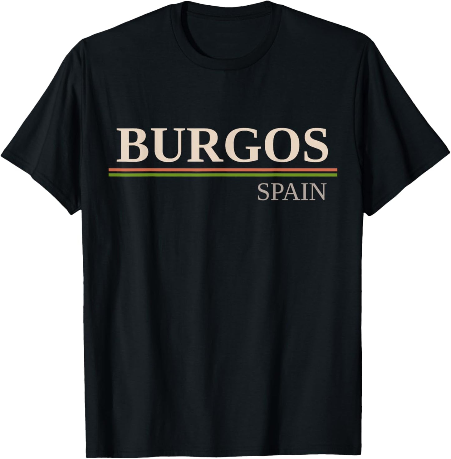 Burgos Spain T-Shirt - T-Shirt | Black
