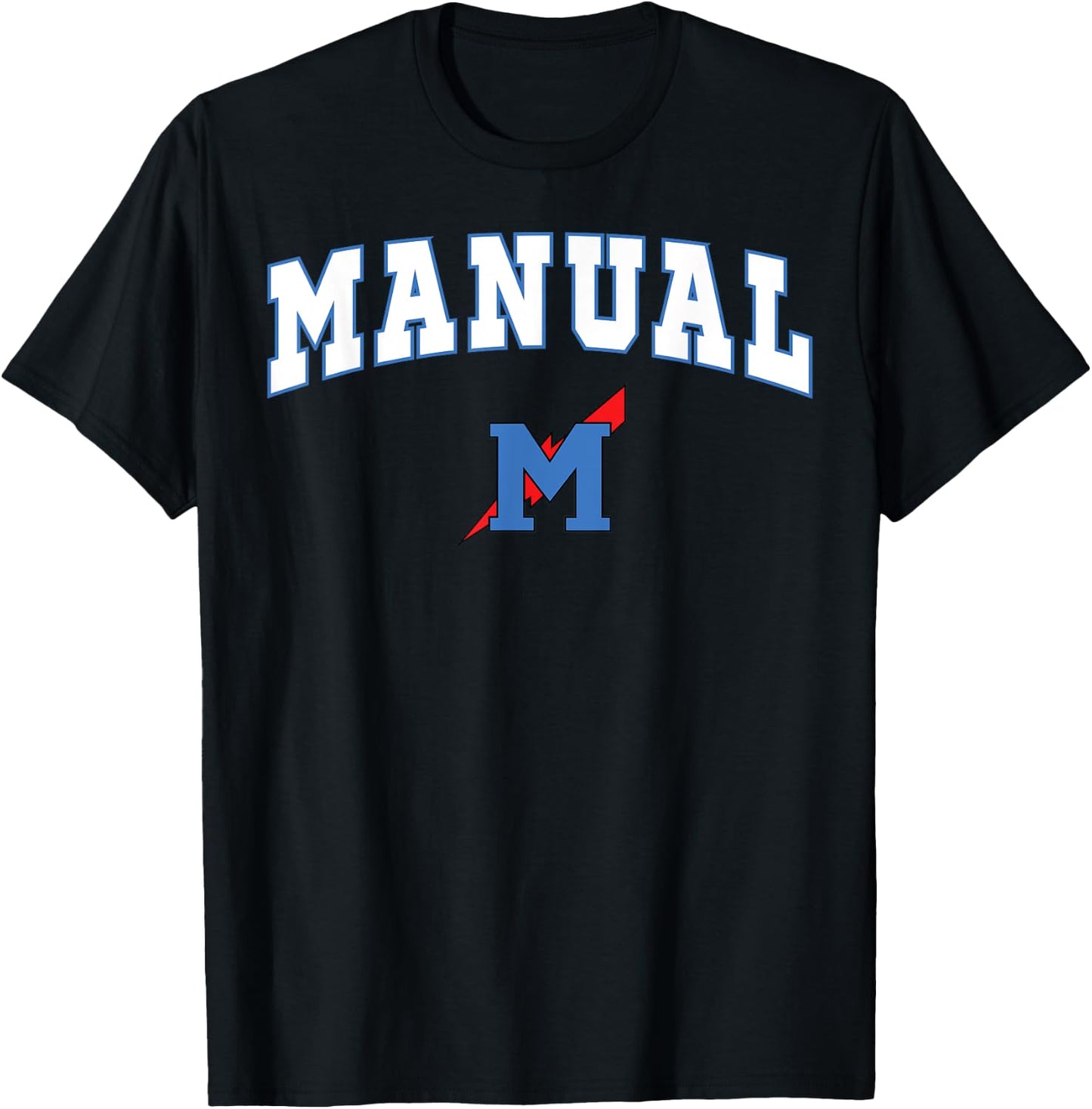 Manual High School Thunderbolts T-Shirt - T-Shirt | Black