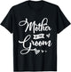 Mother of the groom Design for a Bride Wedding T-Shirt - T-Shirt | Black