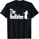 The Rodfather Funny Fishing Outdoor Fisherman Father's Day T-Shirt - T-Shirt | Black