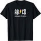 ABCD Highway To Spell Pencil Teacher & Student White Font Men Women Girls Kids T-Shirt - T-Shirt | Black