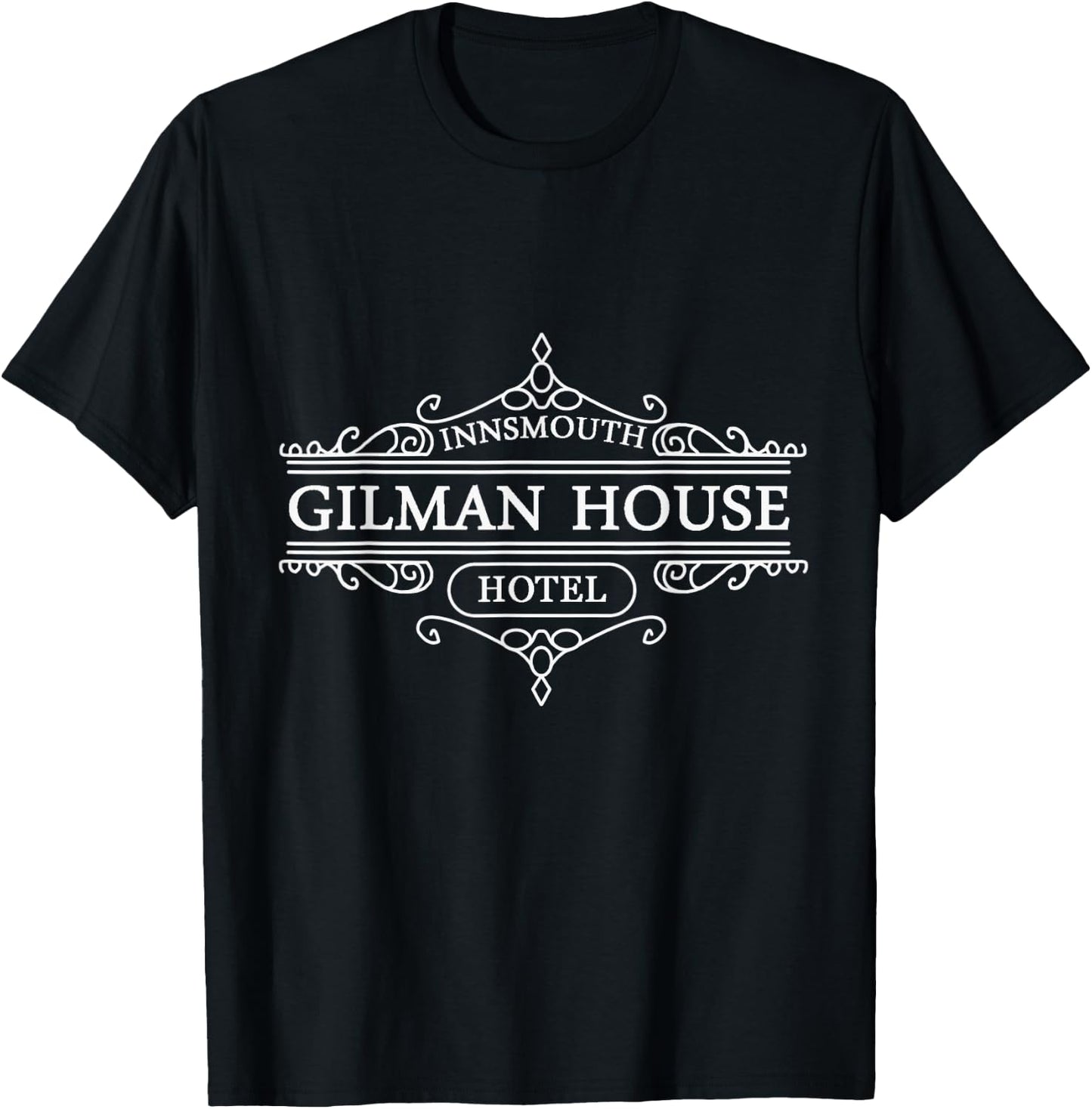 The Gilman House Hotel - Innsmouth T-Shirt - T-Shirt | Black