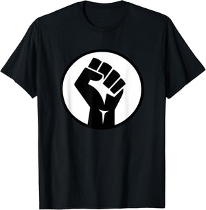 Black Power Fist T-Shirt - T-Shirt | Black