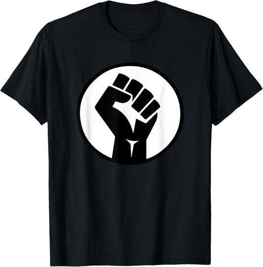 Black Power Fist T-Shirt - T-Shirt | Black