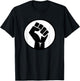 Black Power Fist T-Shirt - T-Shirt | Black