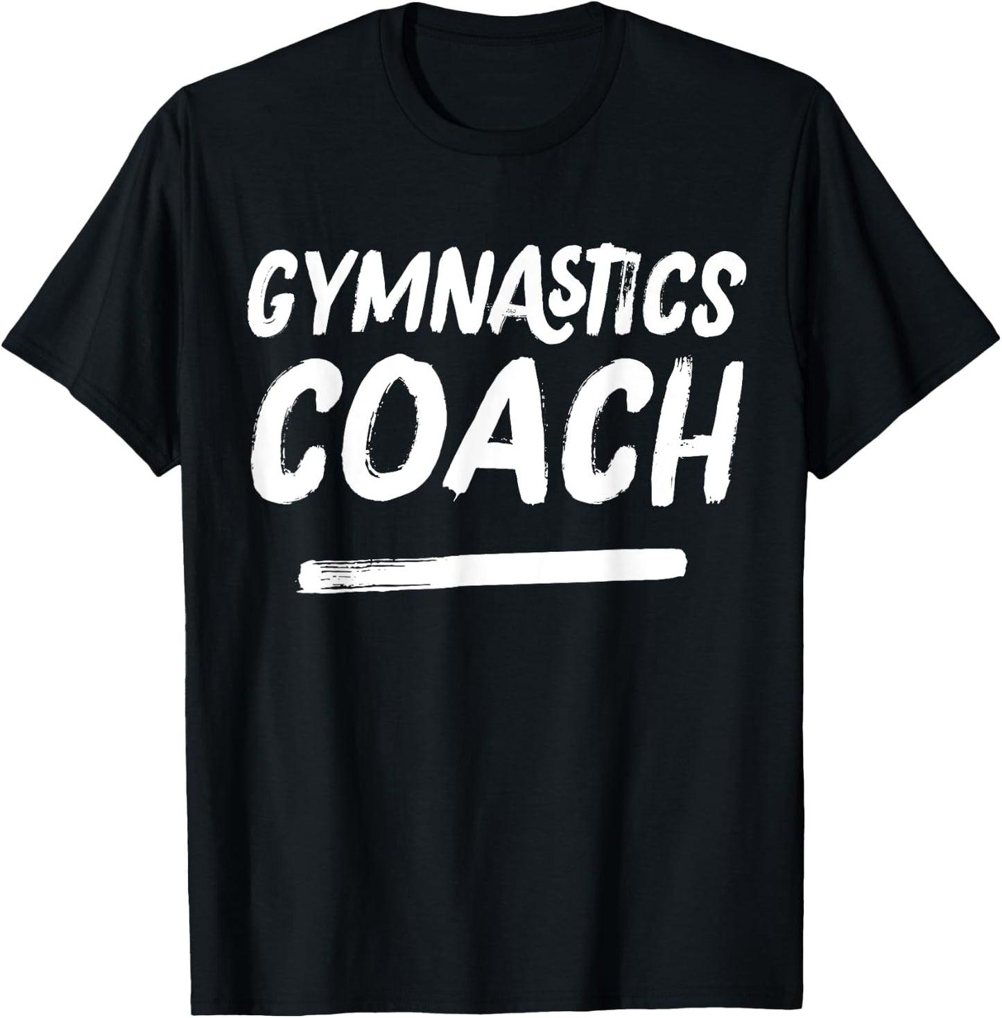 Gymnastics Coach Retro Distressed Coaches Appreciation T-Shirt - T-Shirt | Black