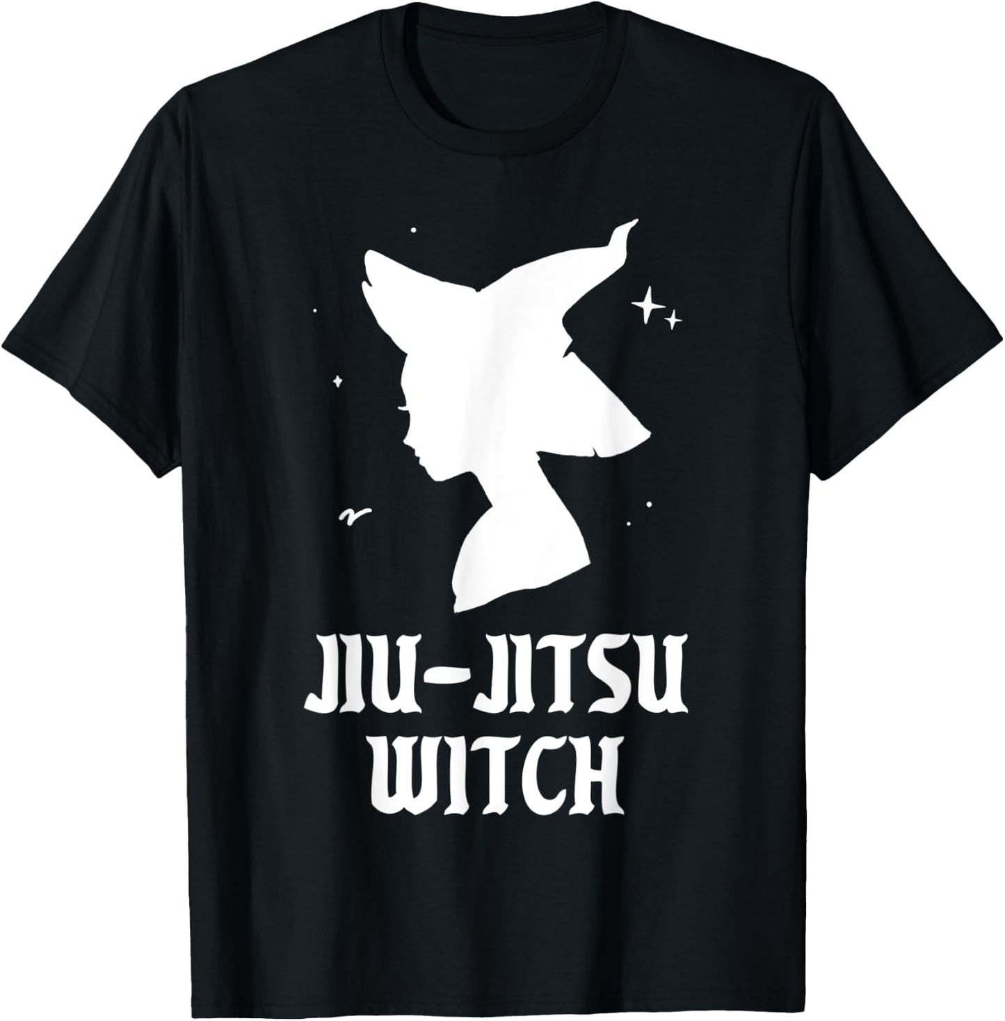 Jiu-Jitsu Witch Funny Martial Arts Sports Halloween Costume T-Shirt - T-Shirt | Black