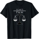 Law School T Shirt Women| Man Gift T-Shirt - T-Shirt | Black