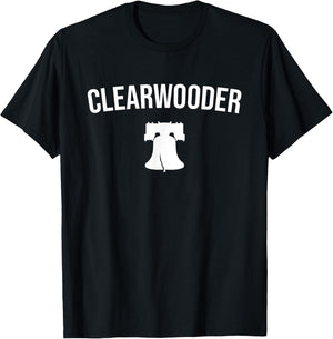 Clearwooder Florida Clearwater Funny Philadelphia Small T-Shirt - T-Shirt | Black